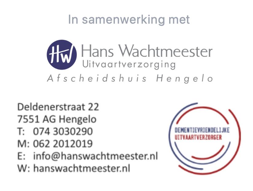 Samenwerking tussen SamenLijn en Hans Wachtmeester Uitvaartverzorging